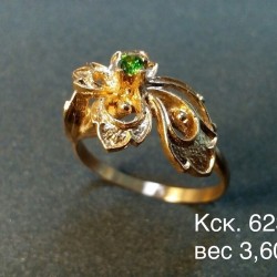 Кольцо с камнем Кск. 623