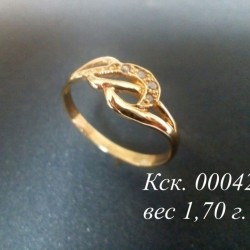 Кольцо с камнем Кск. 00042