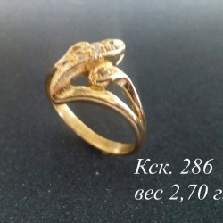 Кольцо с камнем Кск.  286